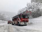 neve interventi vigili del fuoco