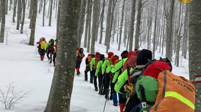 Recuperata la salma dell'escursionista caduto sul monte Marmagna 