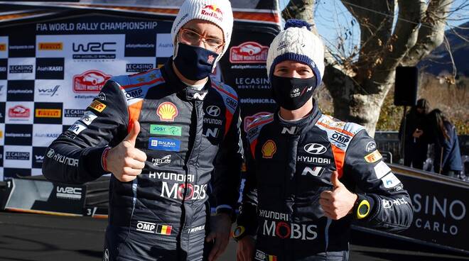 Thierry Neuville pilota ufficiale Hyundai al Ciocco