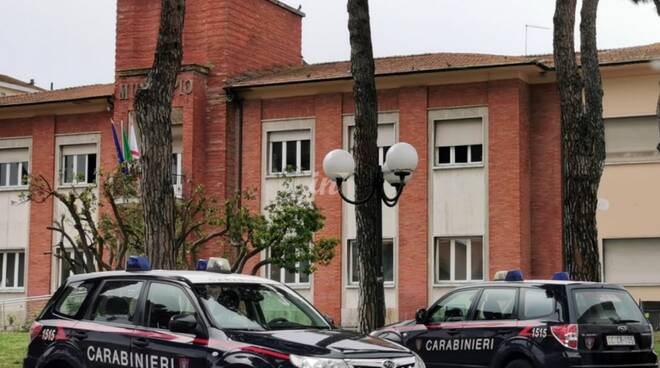 Carabinieri in comune a Santa Croce 15 04 2021