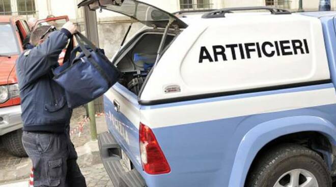 artificieri polizia