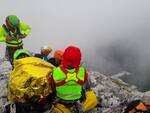 recupero alpinisti Pizzo d'Uccello Soccorso Alpino e Speleologico Toscano