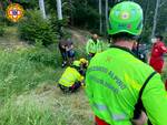 Soccorso Alpino sulla pista di Pulicchio