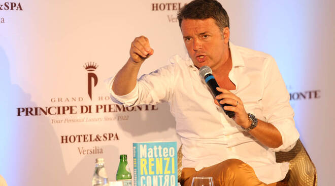 Matteo Renzi Controcorrente Principe di Piemonte Viareggio