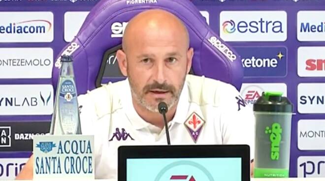 Vincenzo Italiano allenatore Fiorentina conferenza stampa