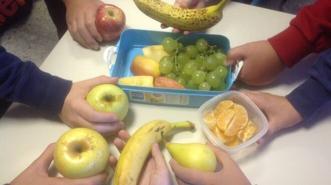 frutta a scuola