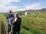 gabriele toti e federico grossi sul fiume usciana a castelfranco di sotto