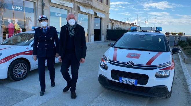 polizia municipale di Viareggio comandante Iva Pagni assessore Valter Alberici