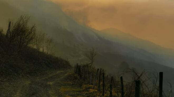 incendio monte civolaro