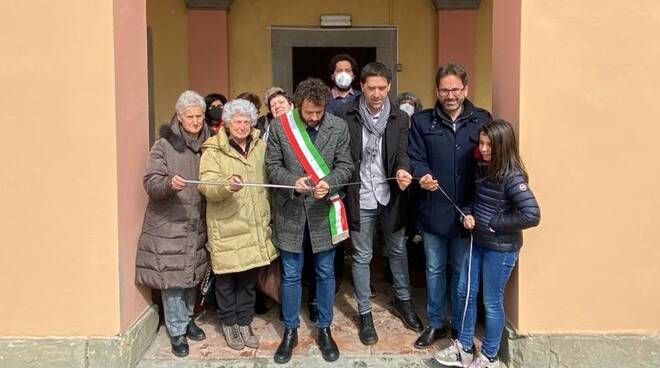 Inaugurazione nuova pavimentazione Circolo a Borgo a Mozzano 