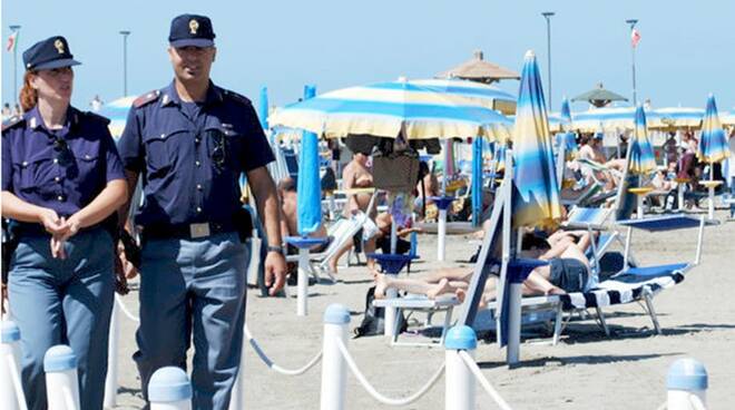 Polizia spiaggia