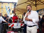 Matteo Salvini a Lucca campagna elettorale Mario Pardini Lega