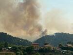 incendio massarosa foto inviate da Fabrizio Larini 