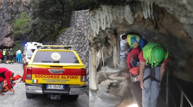 Soccorso Grotta del Vento Fornovolasco