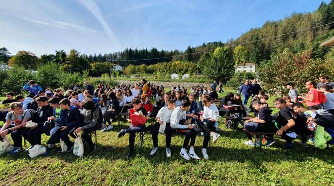 festa al centro di valorizzazione della biodiversità vegetale in Garfagnana