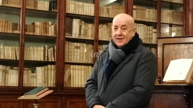 presentazione facciata seminario, san miniato