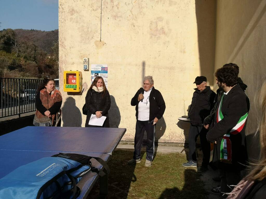 inaugurazione defibrillatore a tempagnano