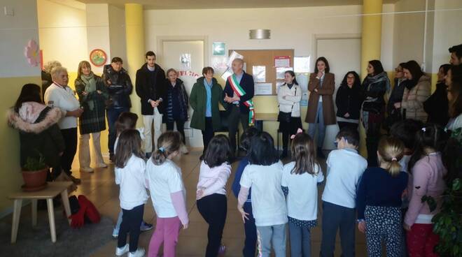 inaugurazione defibrillatore scuola d'infanzia porcari