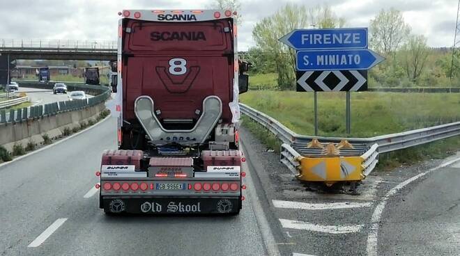 Protesta Cna contro il pedaggio in FiPiLi