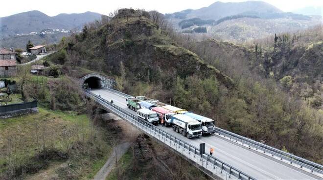 viadotto San Donnino collaudi