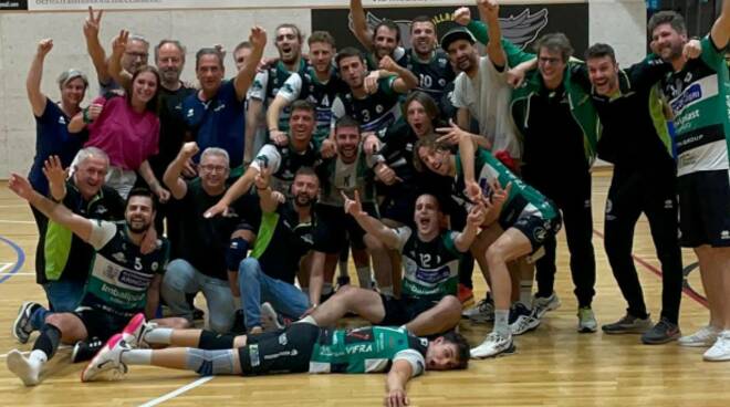 Arno Volley promozione vittoria serie A3