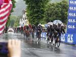 Giro d'Italia traguardo volante a Ponte a Moriano