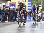 Giro d'Italia traguardo volante a Ponte a Moriano