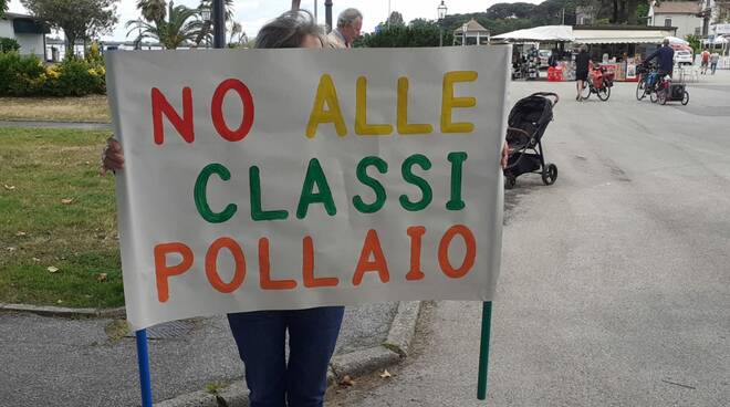 protesta per indirizzo musicale al comprensivo di torre del lago foto di letizia tassinari