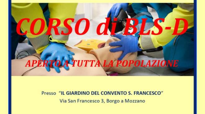 corso blsd misericordia borgo