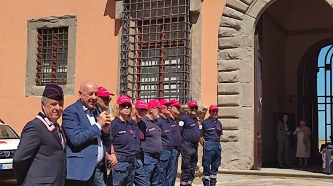 nuovo mezzo anc donato dalla fondazione cr san miniato