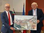 fucecchio dona quadro a nogent sur oise