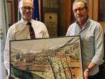 fucecchio dona quadro a nogent sur oise