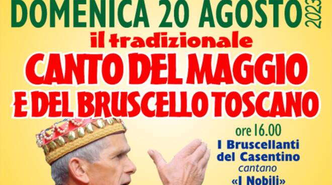 Il tradizionale Canto del Maggio e del Bruscello toscano