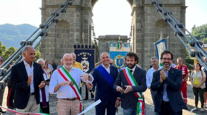 Ponte delle Catene inaugurazione