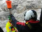 soccorso alpino rocce marmolada