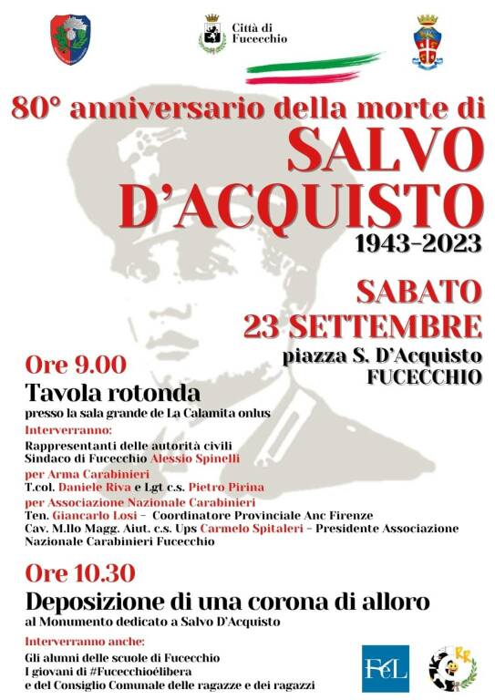 anniversario morte di Salvo D’Acquisto