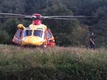 incidente Borgo a Mozzano Particelle ambulanza elisoccorso