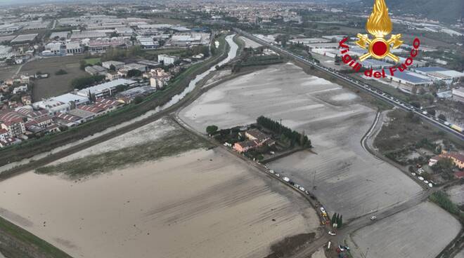 alluvione vigili del fuoco