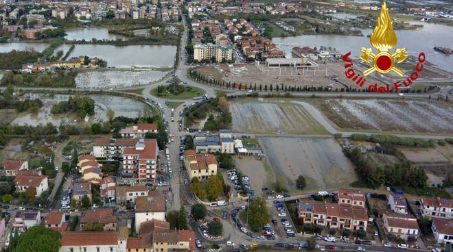 alluvione vigili del fuoco