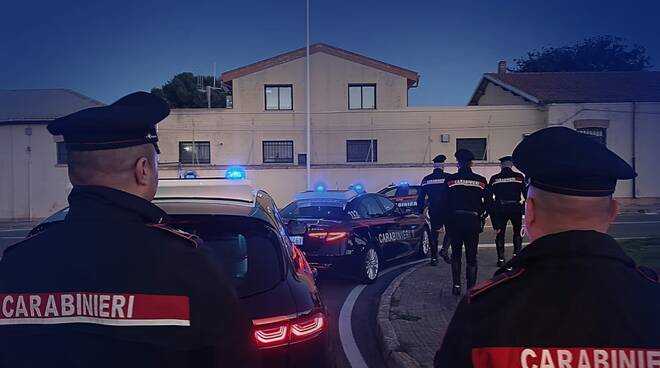 carabinieri notte operazione antidroga sardegna grosseto