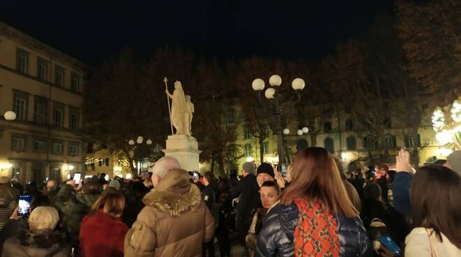 Lucca Magico Natale piazza Napoleone