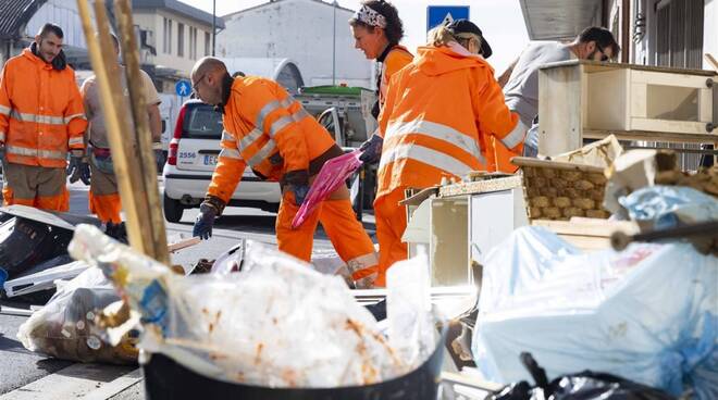 trituratori alia rifiuti alluvione