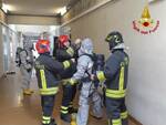 vigili del fuoco incidente laboratorio chimica al fermi