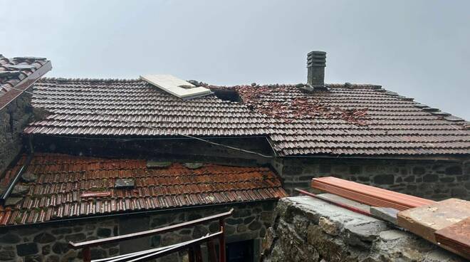 vento e maltempo danni in garfagnana 