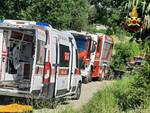 vigili del fuoco ambulanza bosco