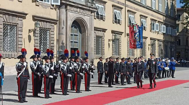 festa 210 anni dei carabinieri piazza napoleone 2024