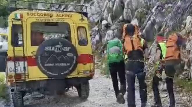 Soccorso Alpino Pizzo d'Uccello