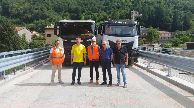 sopralluogo nuovo ponte della Tambura