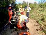 vigili del fuoco infortunio trekking Castelfranco