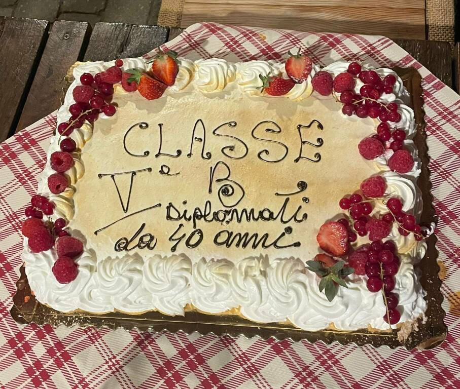 cena Bimbotto Vorno 40 anni maturità